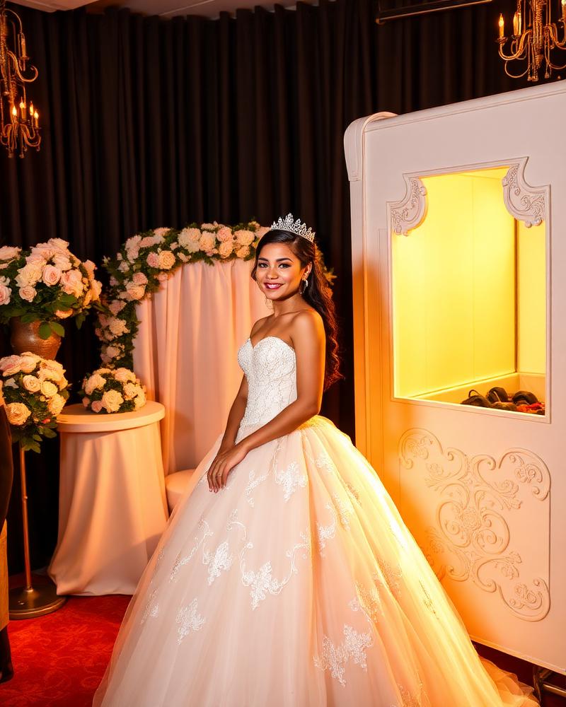 Elegant celebration portrait